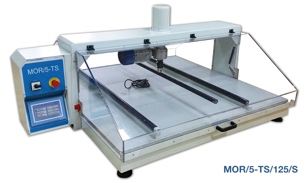 ELECTRONIC MACHINES FOR FLEXURAL TESTS MOR/5-TS and BLM SERIES 